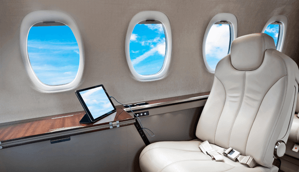 business jet interior