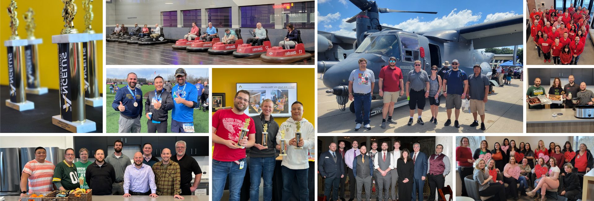 people enjoying their work and coworkers