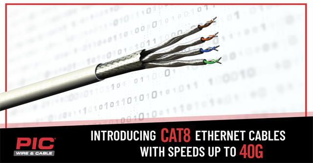 Cat 8 Ethernet Launch for Aerospace Markets